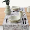 Runner da cucina 45x140 centro tavola Aurora floreale rosa