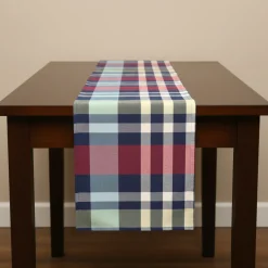 Runner da cucina 45x140 centro tavola COLIN tartan multicolor