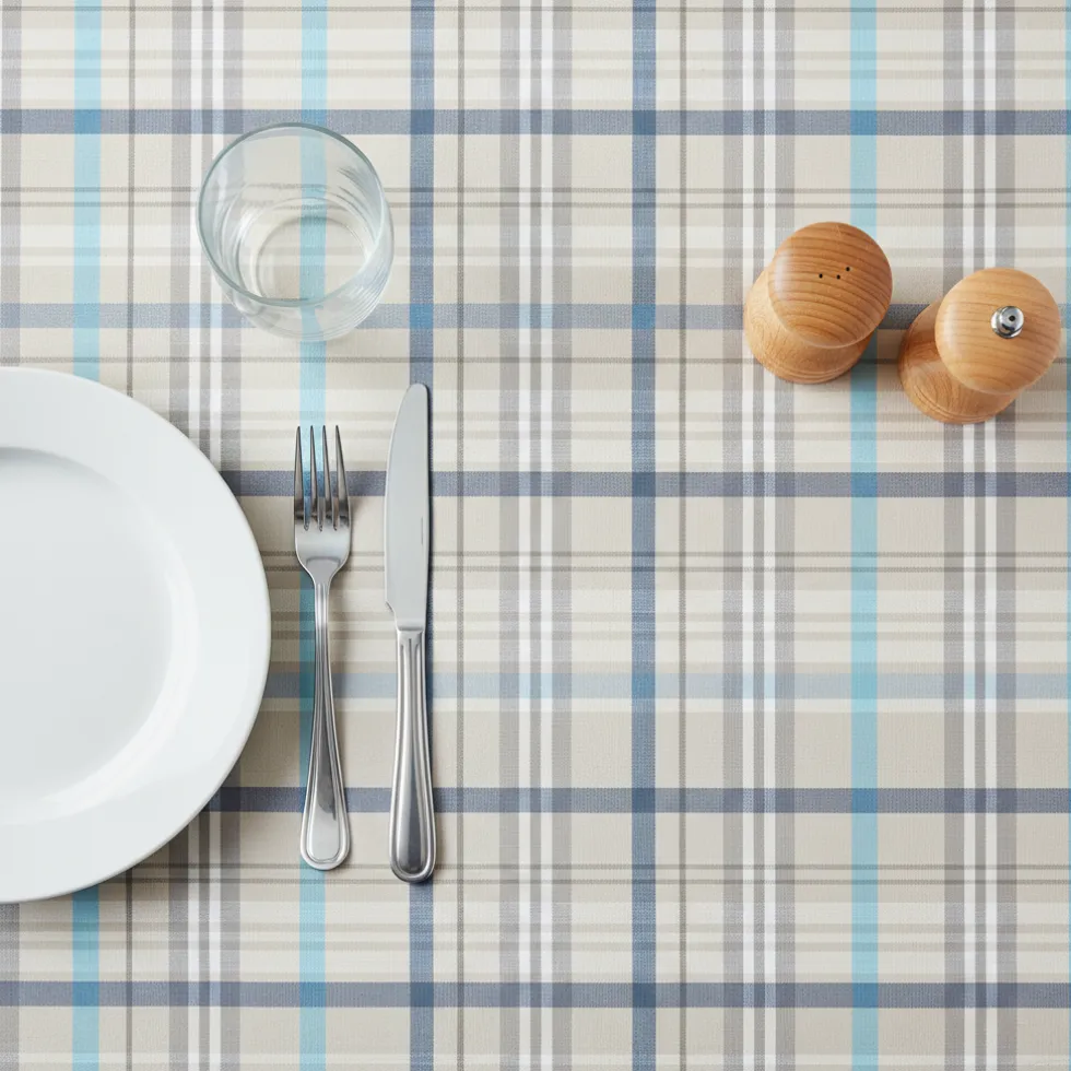Runner da cucina 45x140 centro tavola STUART scozzese