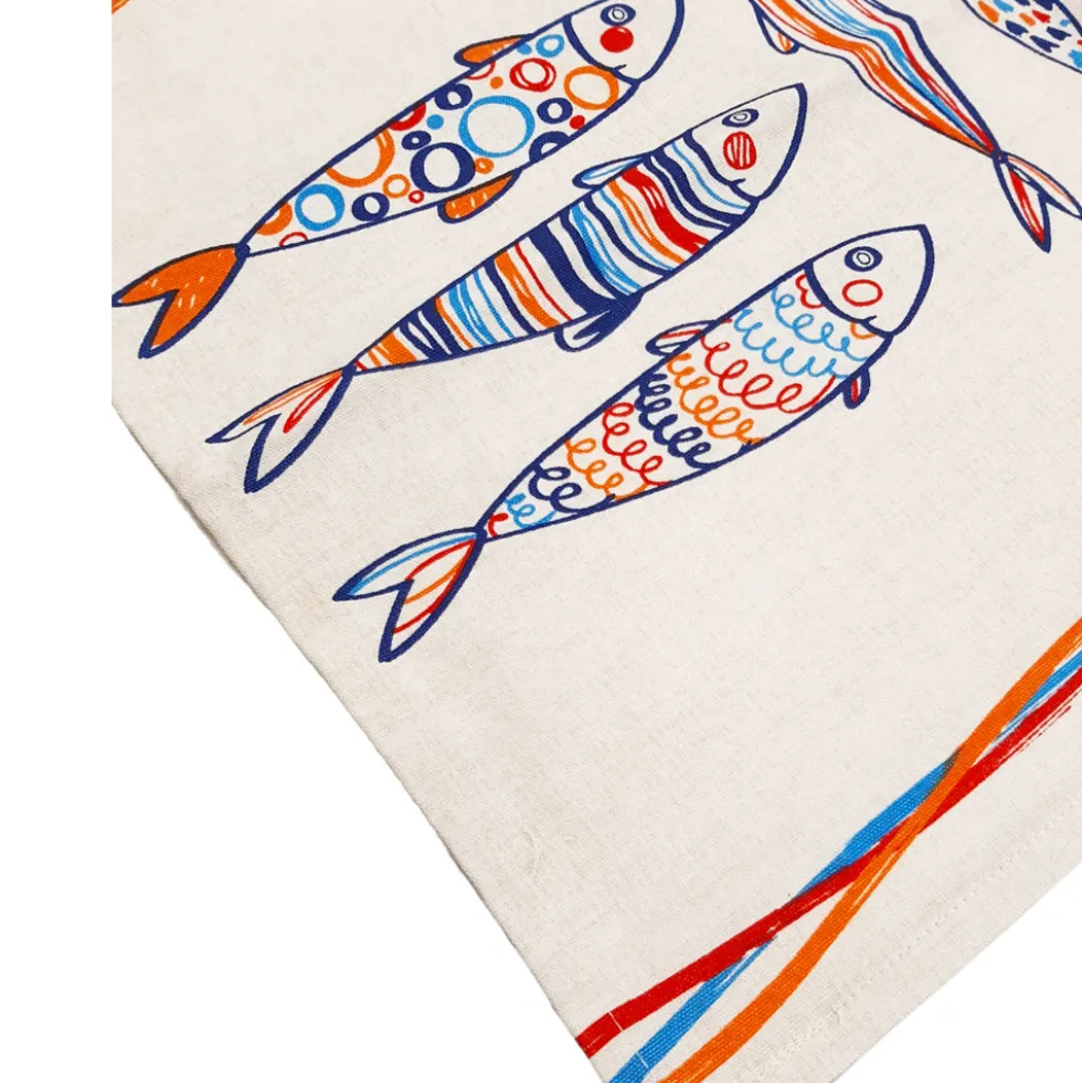 Runner da cucina 45x140 centro tavola Marino Blob multicolor