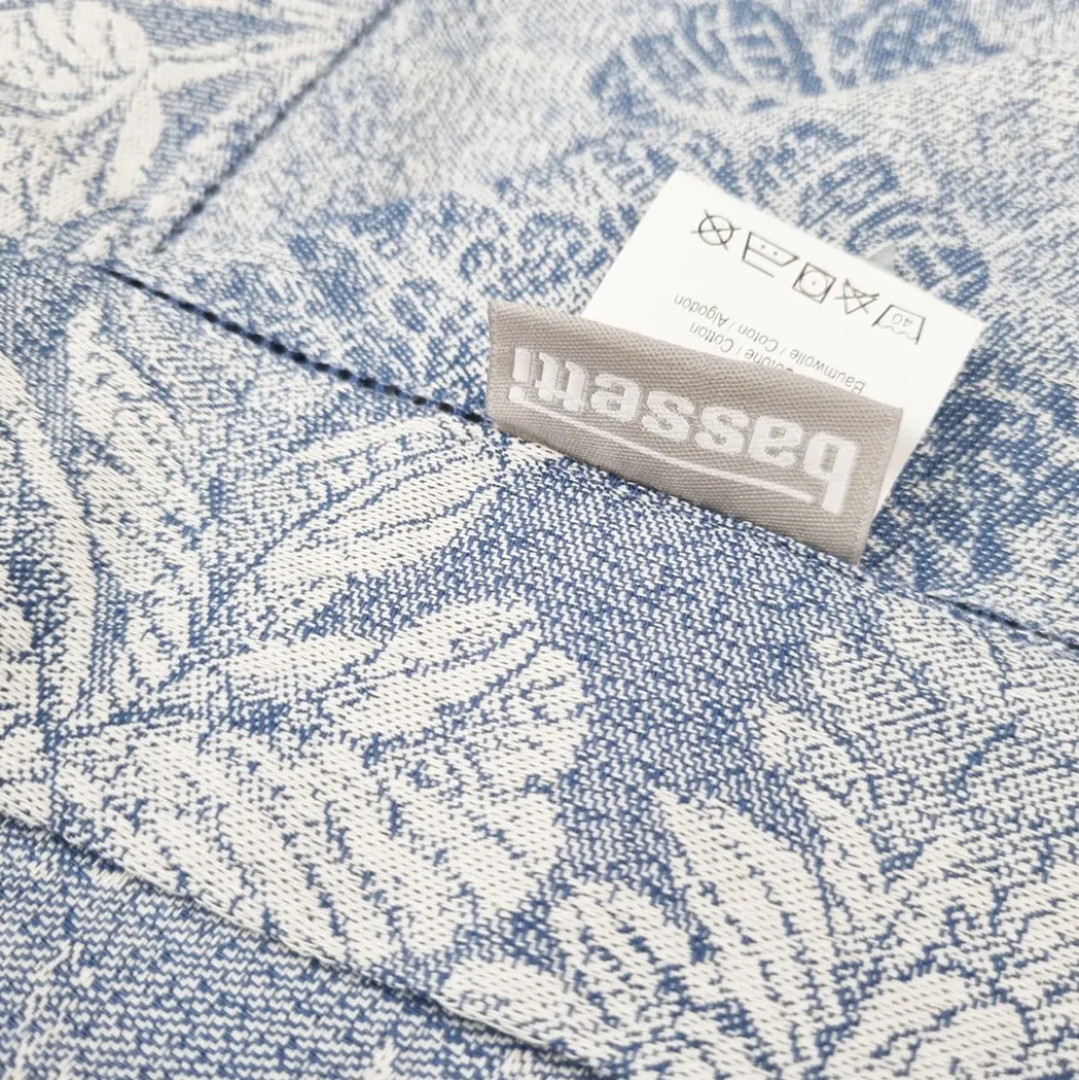 Runner da tavolo Bassetti Granfoulard ORISTANO b1 blu jacquard
