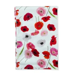 Runner in puro cotone TAG HOUSE Papaveri 50x150