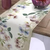 Runner in puro cotone 50x150 TESSITURA RANDI Bouquet floreale
