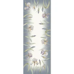 Runner in puro cotone 50x150 TESSITURA RANDI Lily floreale