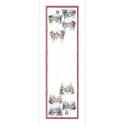 Runner Natalizio in cotone 50x150 TESSITURA RANDI FROZEN