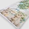 Runner Pasqua in puro cotone Piazza Pitti Bunnies Coniglietti