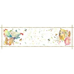 Runner puro lino TESSITURA TOSCANA Fattoria 45x170 cm