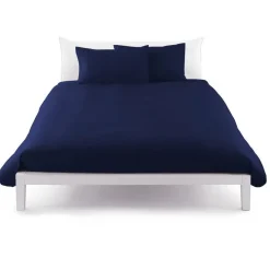 Sacco copripiumino sfuso in cotone singolo 155x200 blu navy