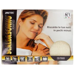 Scaldasonno IMETEC RAPID lana e merino matrimoniale 150x160