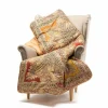 Scaldotto Plaid divano Caleffi imbottito Leopard oro 130x170