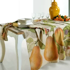 Servizio da tavola tovaglia con tovaglioli RANDI Radici 2