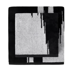 Set asciugamani Bagno Missoni Home Skunk 601 Bianco e Nero