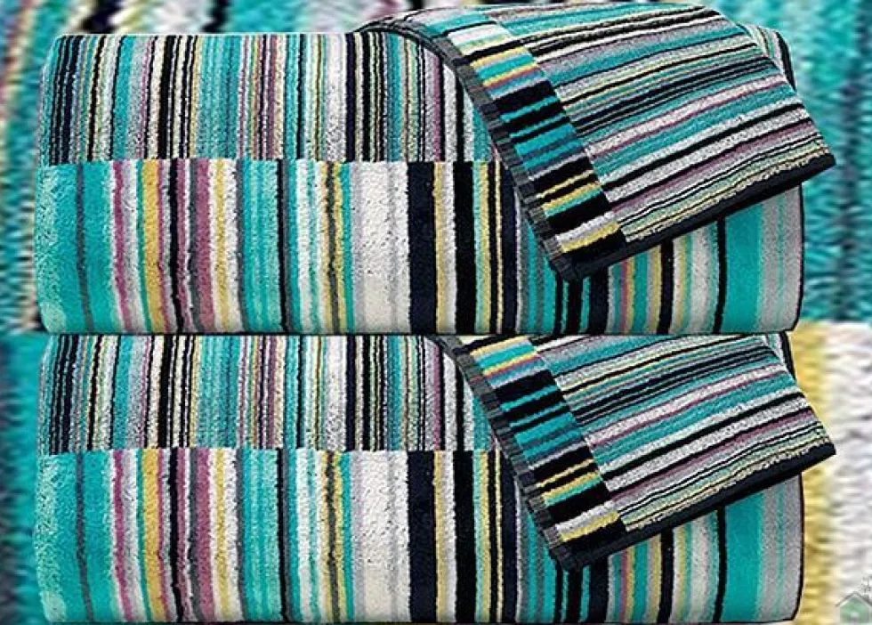 Set asciugamani Missoni Home 1 Telo + 2 asciugamani + 2 ospiti JAZZ 170