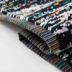 Set 2 Asciugamani Ospite Missoni Home Twist 160 Nero | 40x60