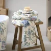 Set 1+1 asciugamano e ospite PIP STUDIO Secret Garden panna