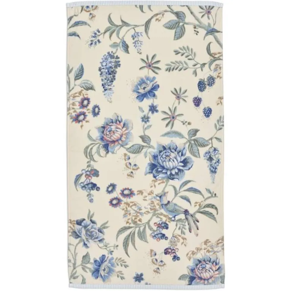 Set 1+1 asciugamano e ospite PIP STUDIO Secret Garden panna