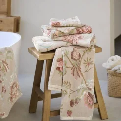 Set 1+1 asciugamano e ospite PIP STUDIO Secret Garden beige