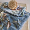 Set 1+1 asciugamano e ospite PIP STUDIO Secret Garden Blu