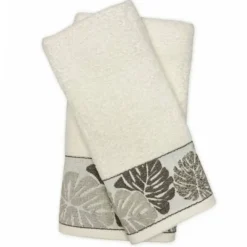 Set 1+1 asciugamano viso e ospite in spugna 400 gr BETH beige