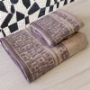 Set asciugamano viso e ospite LAURA BIAGIOTTI Sarin tortora jacquard