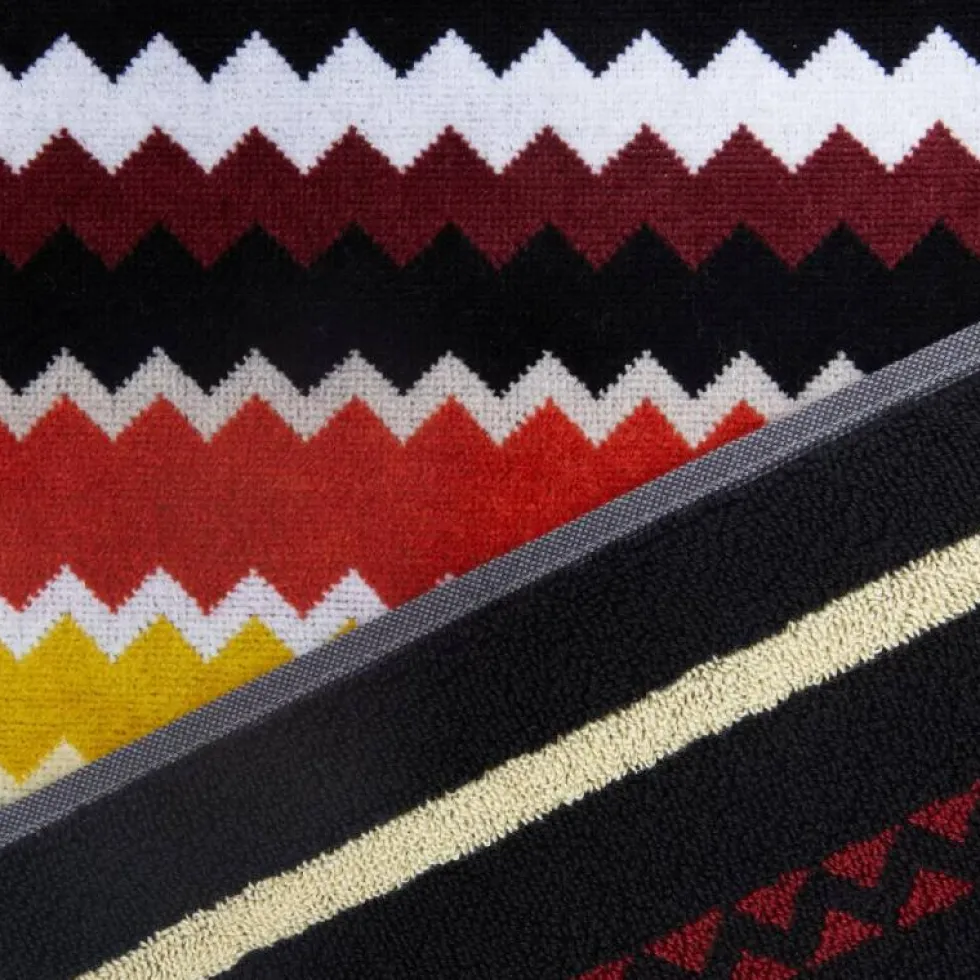 Set asciugamano viso + ospite in spugna Missoni Home CURT 100