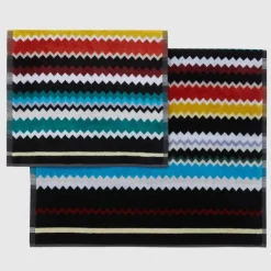 Set asciugamano viso + ospite in spugna Missoni Home CURT 100