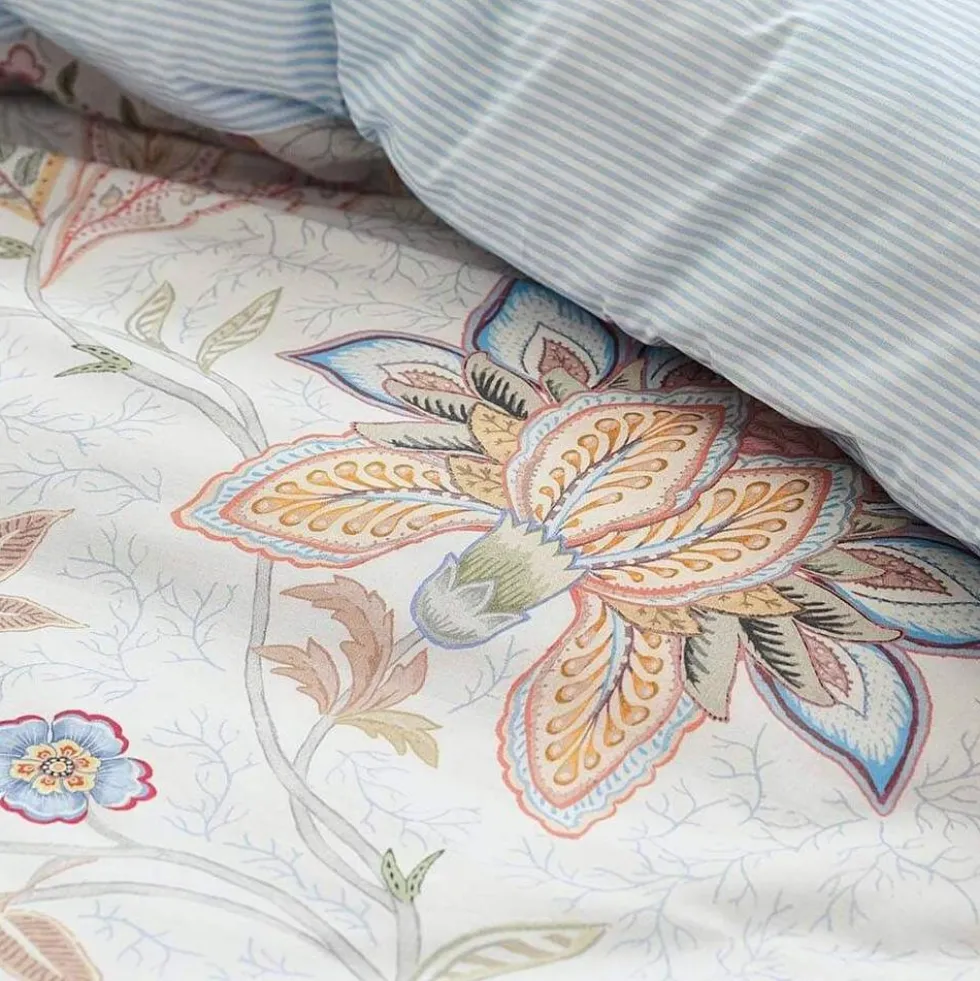 Set Copripiumone Matrimoniale PIP STUDIO Mumbai Morning azzurro