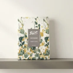 Set Lenzuola-copriletto matrimoniali 100% cotone foliage verde