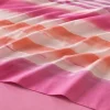 Set lenzuola in cotone matrimoniale Gabel LEVANTO righe fuxia