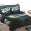 Set lenzuola matrimoniale 2 piazze raso RANDI Quadri D'Autore NOTTE STELLATA