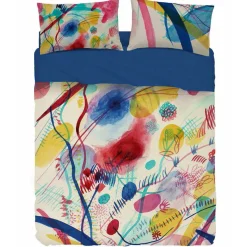 Set lenzuola piazza e mezza Kandinsky Composition BASSETTI