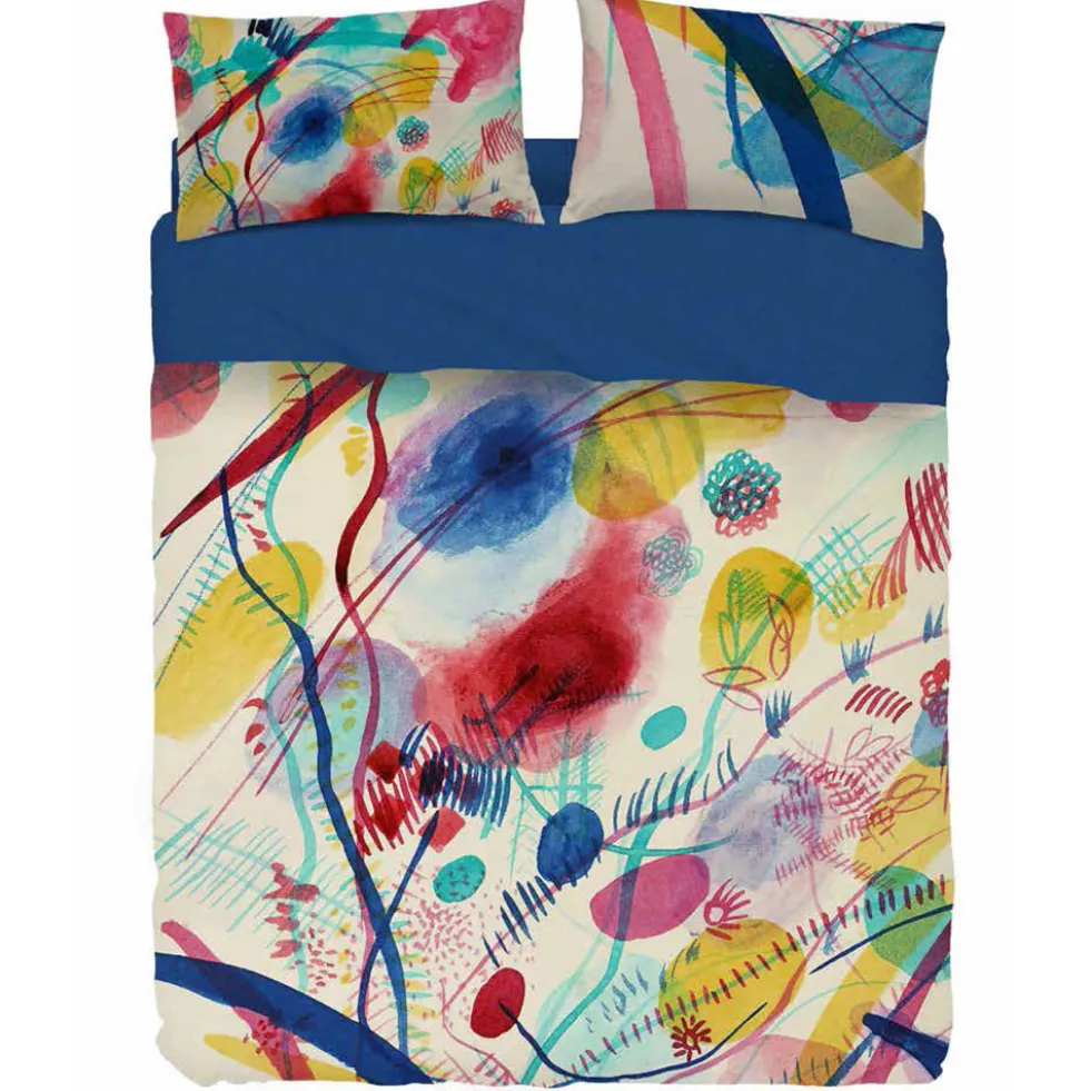 Set lenzuola piazza e mezza Kandinsky Composition BASSETTI
