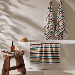 Set Spugne Viso + Ospite Missoni HOME AURA chevron multicolor