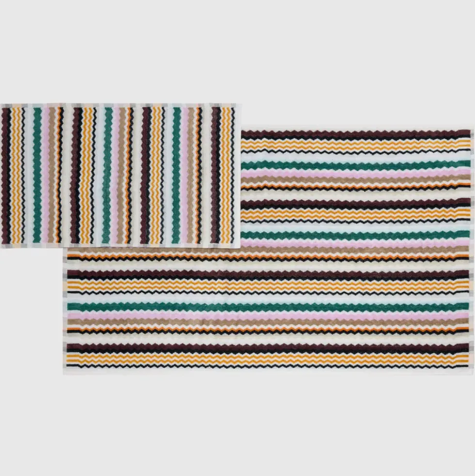 Set Spugne Viso + Ospite Missoni HOME AURA chevron multicolor