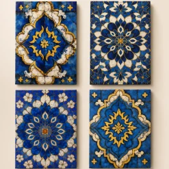 Set 4 Strofinacci Cucina Azulejos 50x70 | Stile Mediterraneo