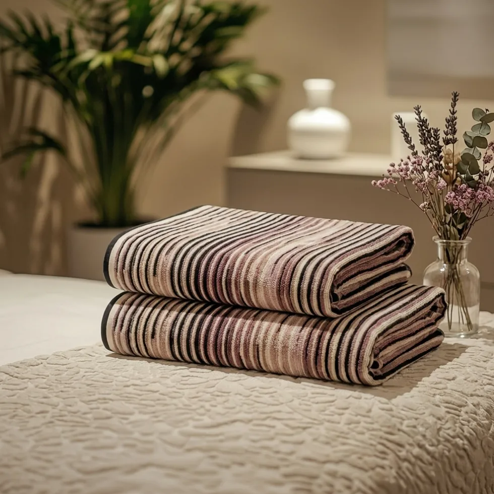 Set 2x asciugamani ospite Missoni ARPEGGIO 381 bruciato melange