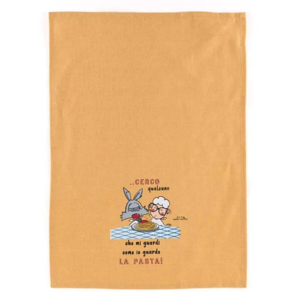 Set 2x strofinacci da cucina in cotone 50x70 Eic-.Pi Cerco Qualcuno