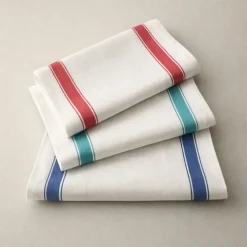 Set 3x Strofinacci da cucina professionali cotone ritorto EXTRA LARGE 60x100 cm