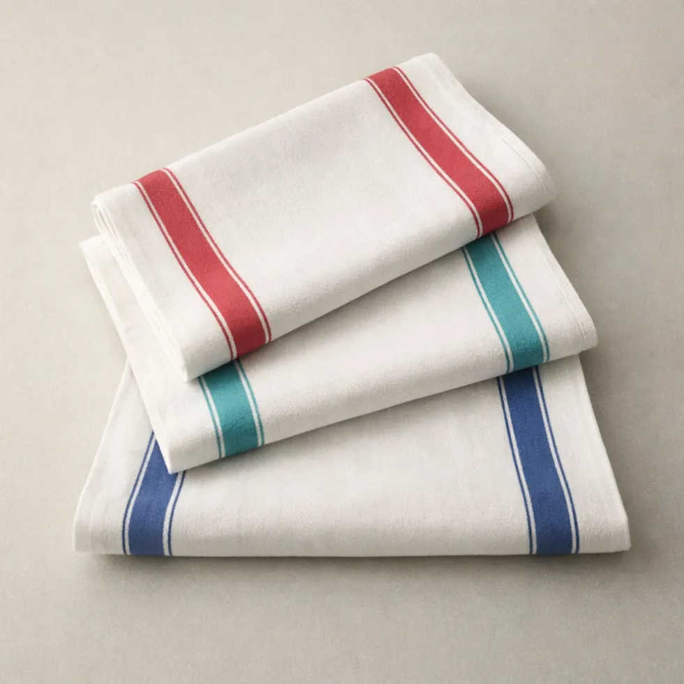 Set 3x Strofinacci da cucina professionali cotone ritorto EXTRA LARGE 60x100 cm
