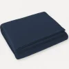 SOMMA Coperta Matrimoniale Daisy Blu Navy 250x210 cm