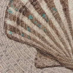Sottopiatto in fantasia marina Shell Ø36 - Tessuto resistente in Cordura