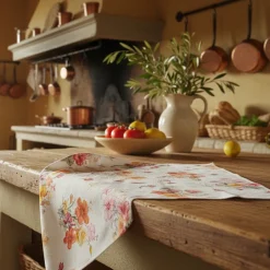 Strofinaccio canovaccio in cotone 50x75 TAG HOUSE HIBISCUS