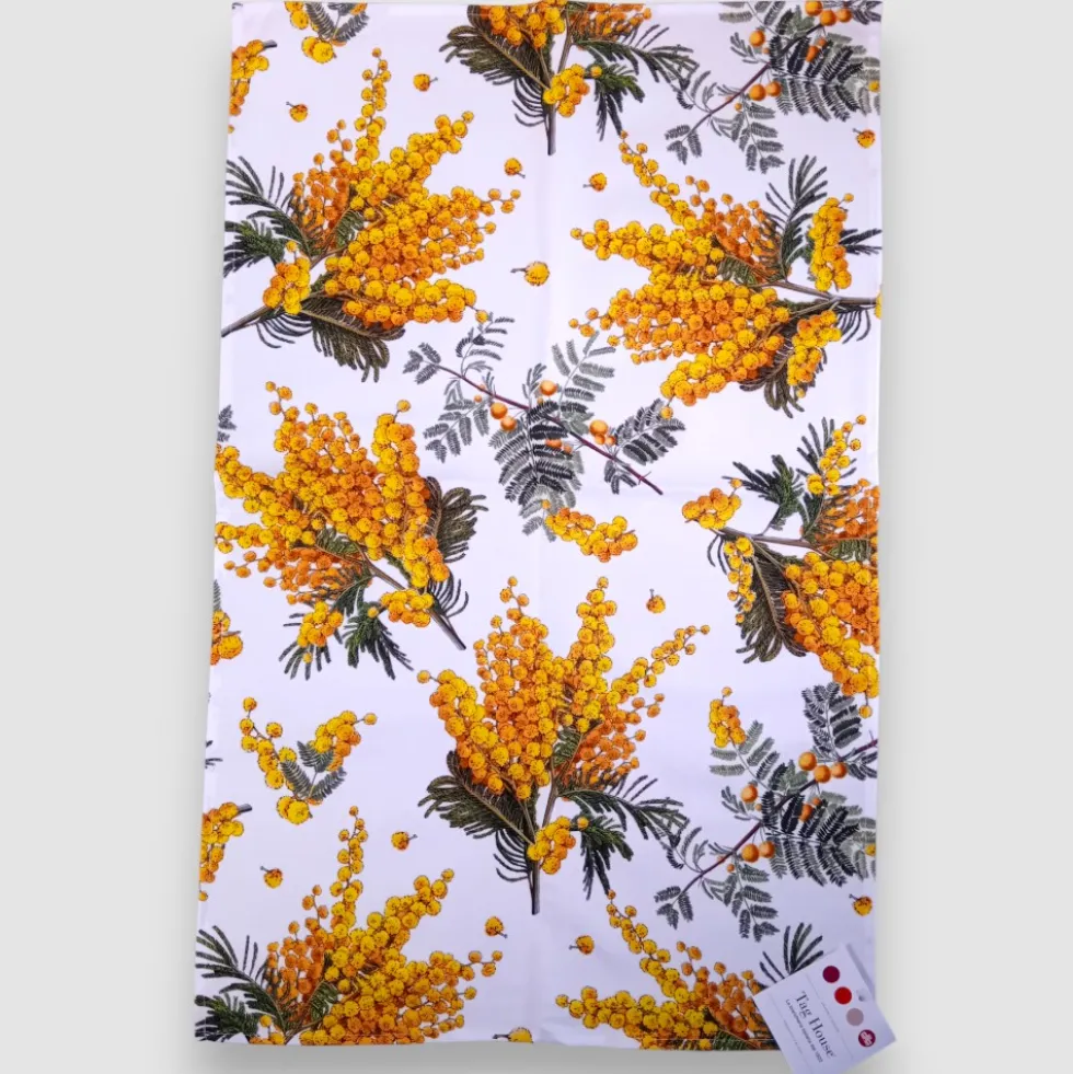 Strofinaccio canovaccio in cotone TAG HOUSE Mimose 50x75 cm