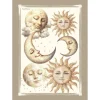 Strofinaccio cotone 58x80 cm Sole Luna TAG HOUSE corda