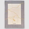 Strofinaccio Cucina BORBONESE canovaccio Bijoux grigio 50x70