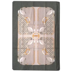 Strofinaccio Cucina BORBONESE canovaccio Foulard verde 50x70