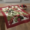 Strofinaccio MAXI canovaccio cucina TAG HOUSE 58x80 Lamponi rosso