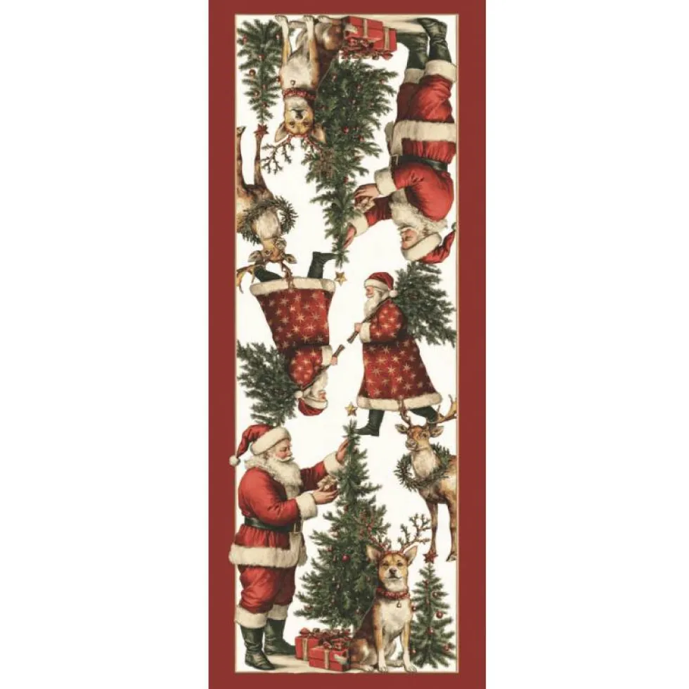 TAG HOUSE Runner Natalizio in Cotone 55x150 cm Nikolaus