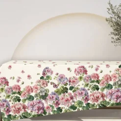 TAG HOUSE | Tovaglia primaverile Petali floreale 100% cotone