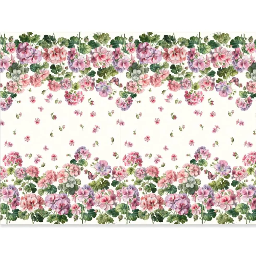 TAG HOUSE | Tovaglia primaverile Petali floreale 100% cotone